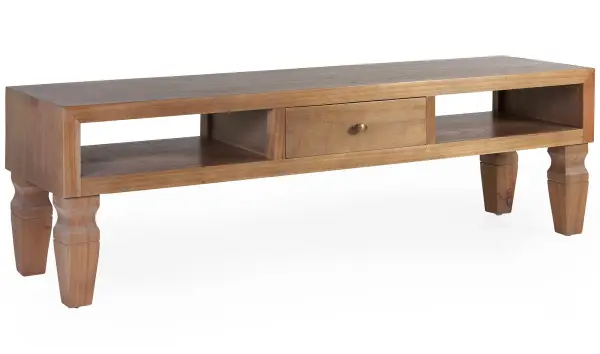 Mueble TV Kaki 1 cajones 2 huecos