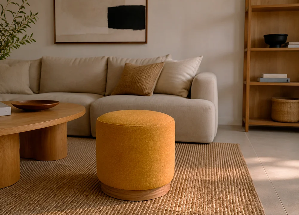 Mesa de centro blanca moderna Hugo