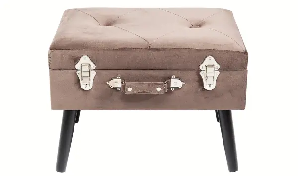 Taburete vintage Maleta