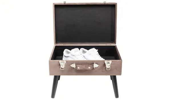 Taburete vintage Maleta