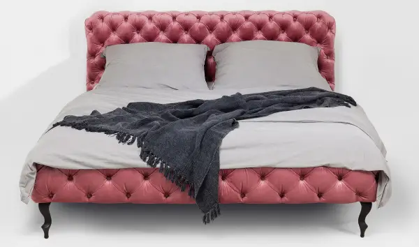 Cama velvet rosa vintage Desire