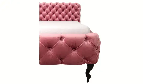 Cama velvet rosa vintage Desire