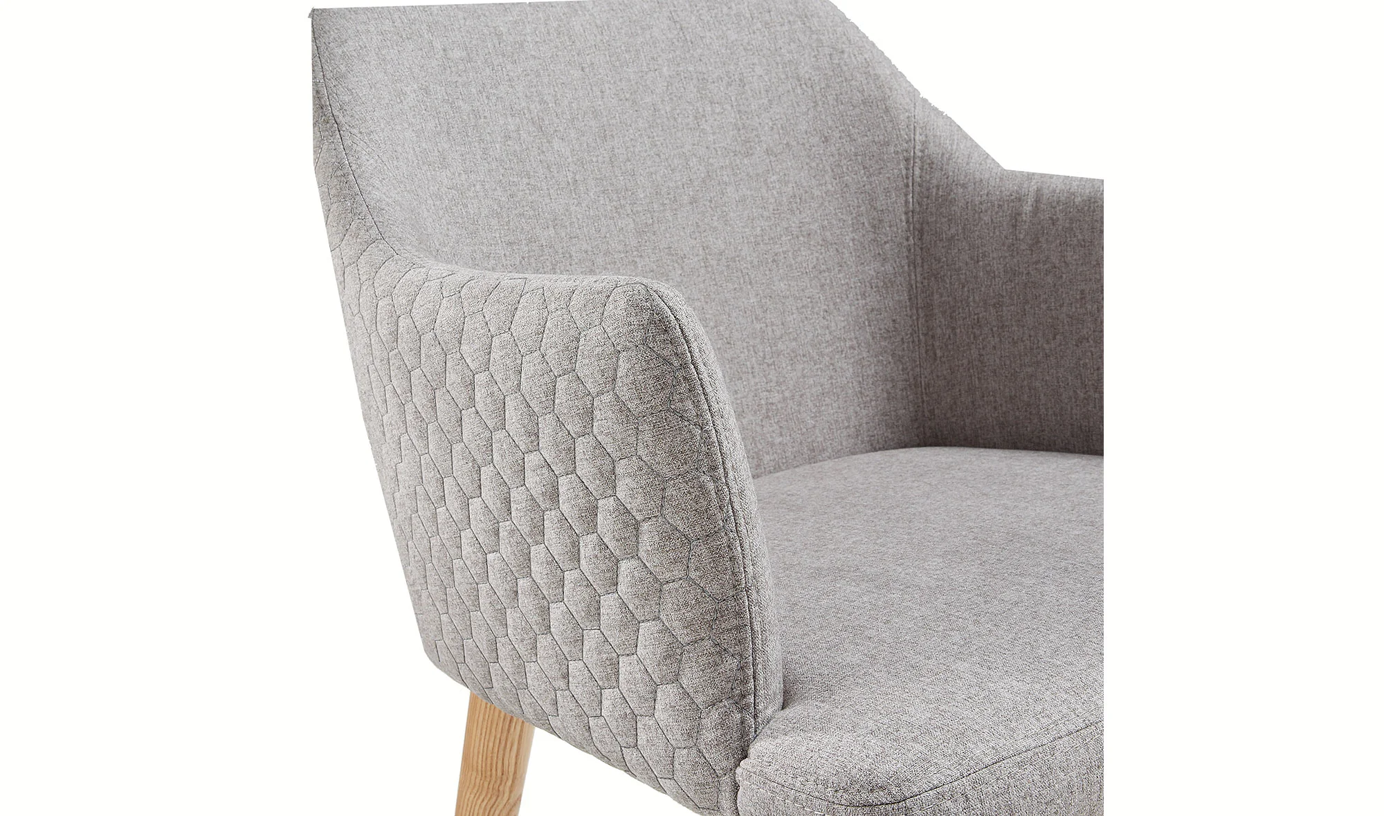 Sillón tapizado nórdico Nadai