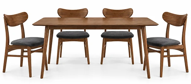 Mesa de comedor fija nórdica Gari