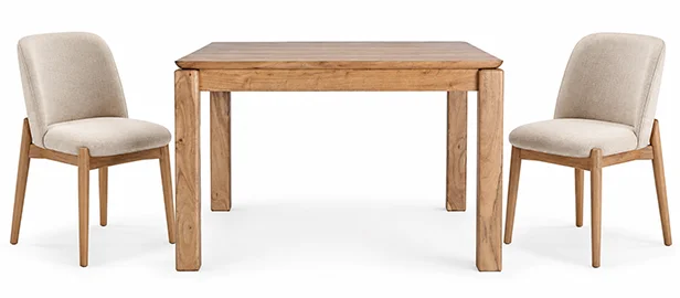Mesa de comedor cuadrada Breil