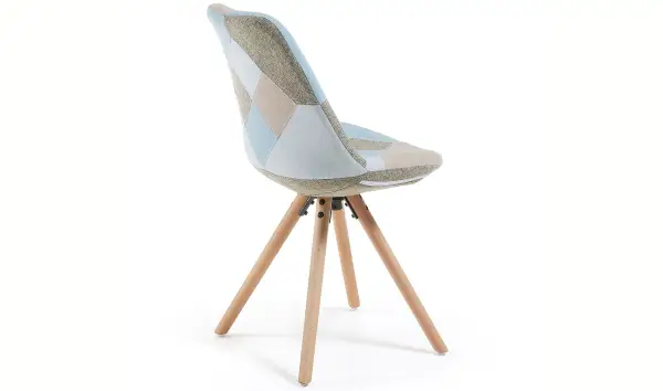 Silla patchwork nórdica Ralf
