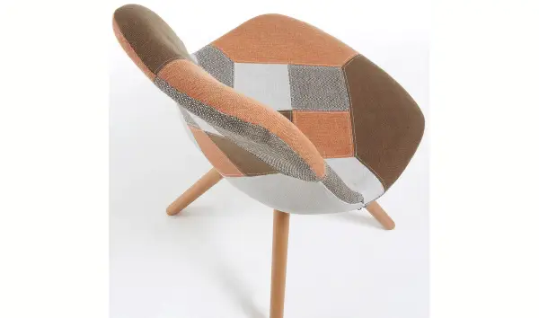 Silla patchwork nórdica Ralf