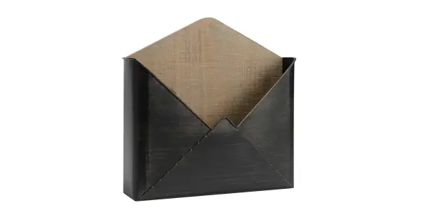 Guarda cartas sobre negro