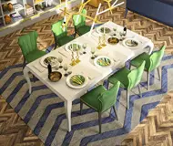 Mesa de comedor fija moderna Agora