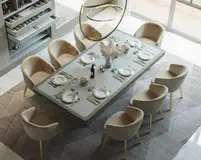 Mesa comedor de diseño extensible Magerit