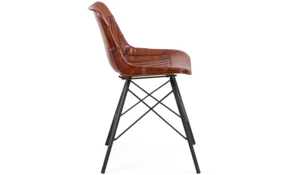 Silla cuero vintage Butri