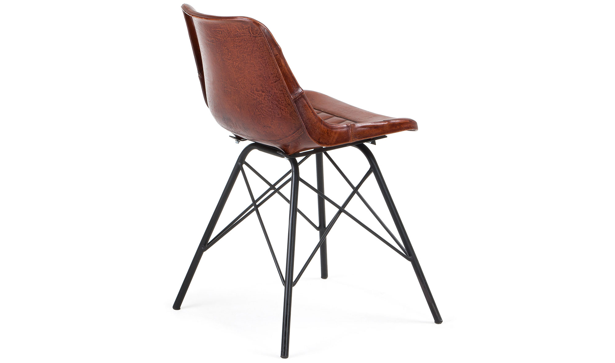 Silla cuero vintage Butri