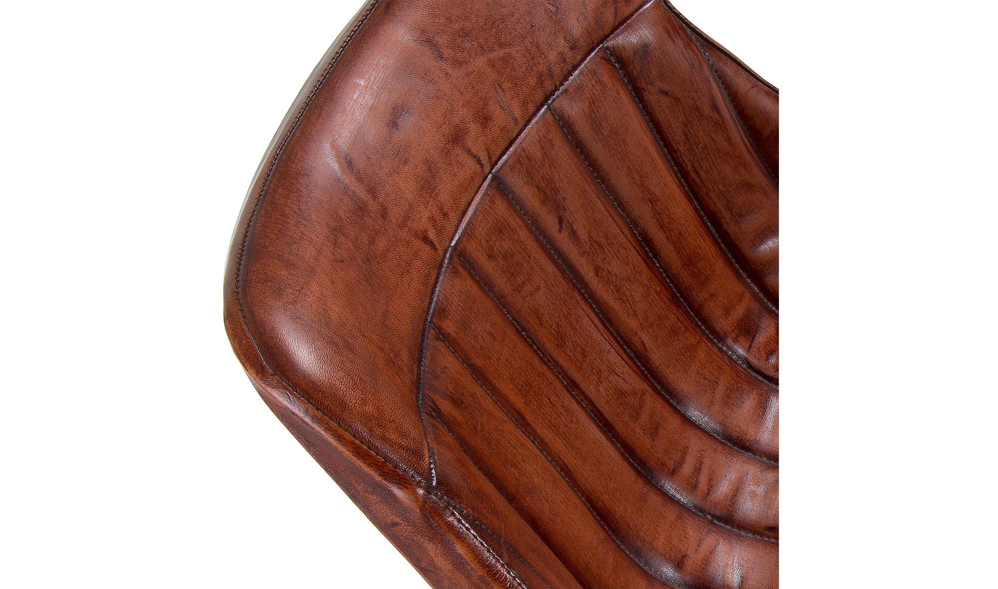 Silla cuero vintage Butri