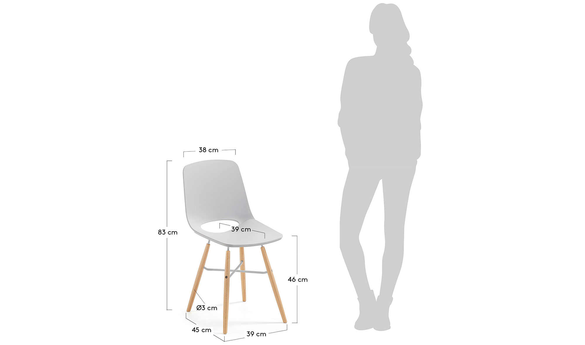 Silla nórdica Niter