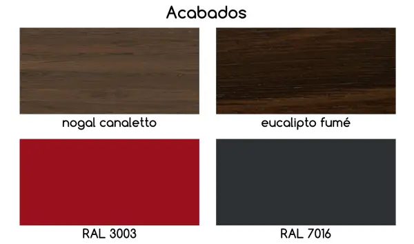 Cabecero bajo de diseño Carezza