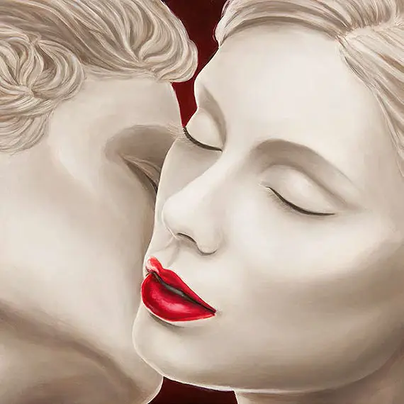 Cuadro canvas eternal lovers