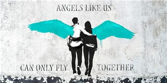Cuadro canvas masterfunk collective angels like us Cuadro canvas masterfunk collective angels like us