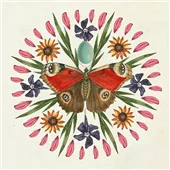 Cuadro canvas butterfly mandala II Cuadro canvas butterfly mandala II