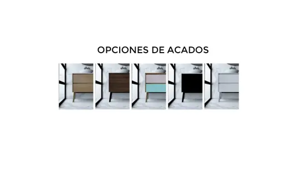 Mueble de baño nórdico