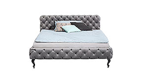 Cama Desire silver grey