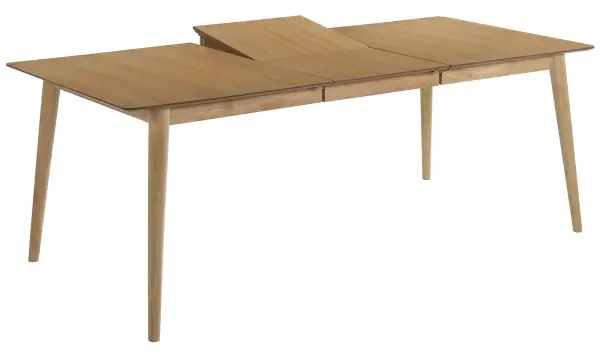 Mesa de comedor extensible nórdica Koli