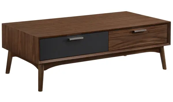Mesa de centro bicolor nórdica Gari