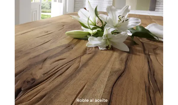 Mesa de comedor roble salvaje Extreme