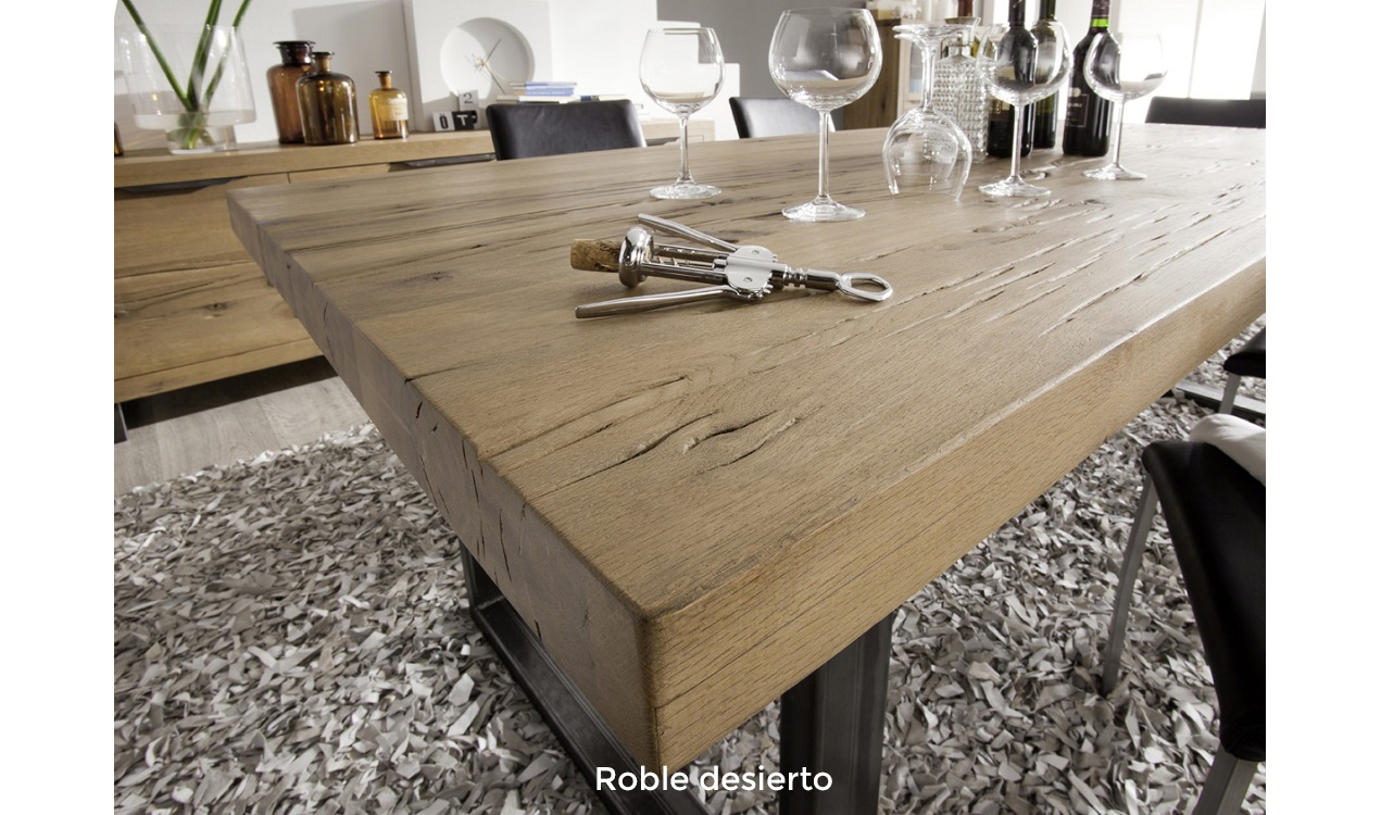 Mesa de comedor roble salvaje Extreme