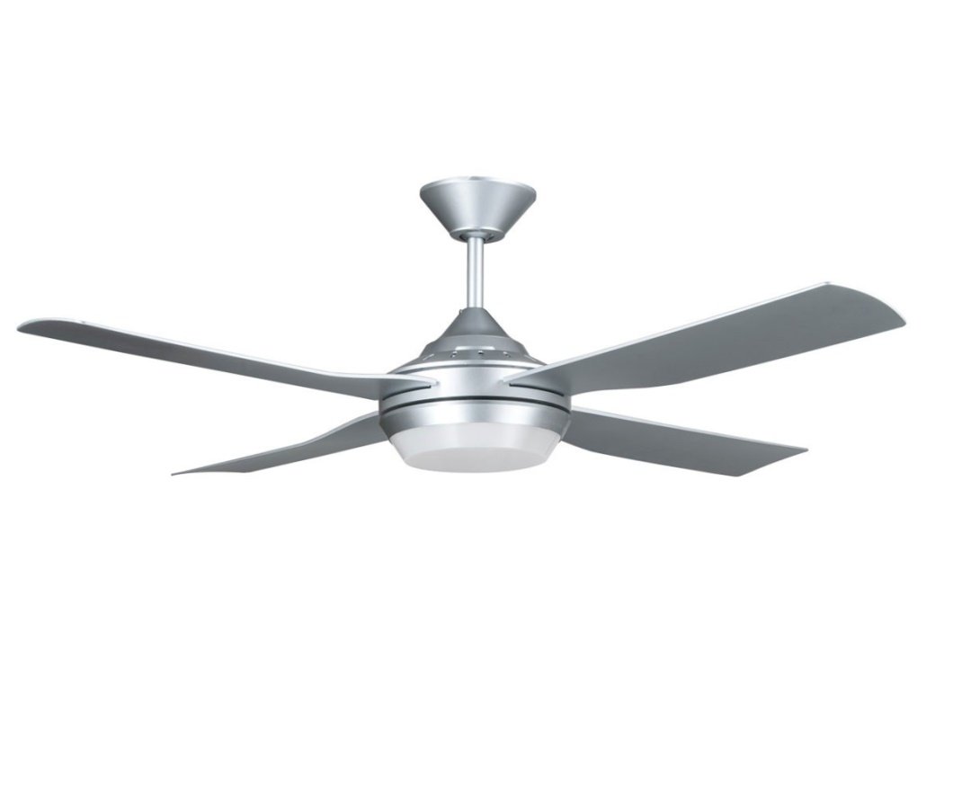 ventilador MONA silver con luz LED