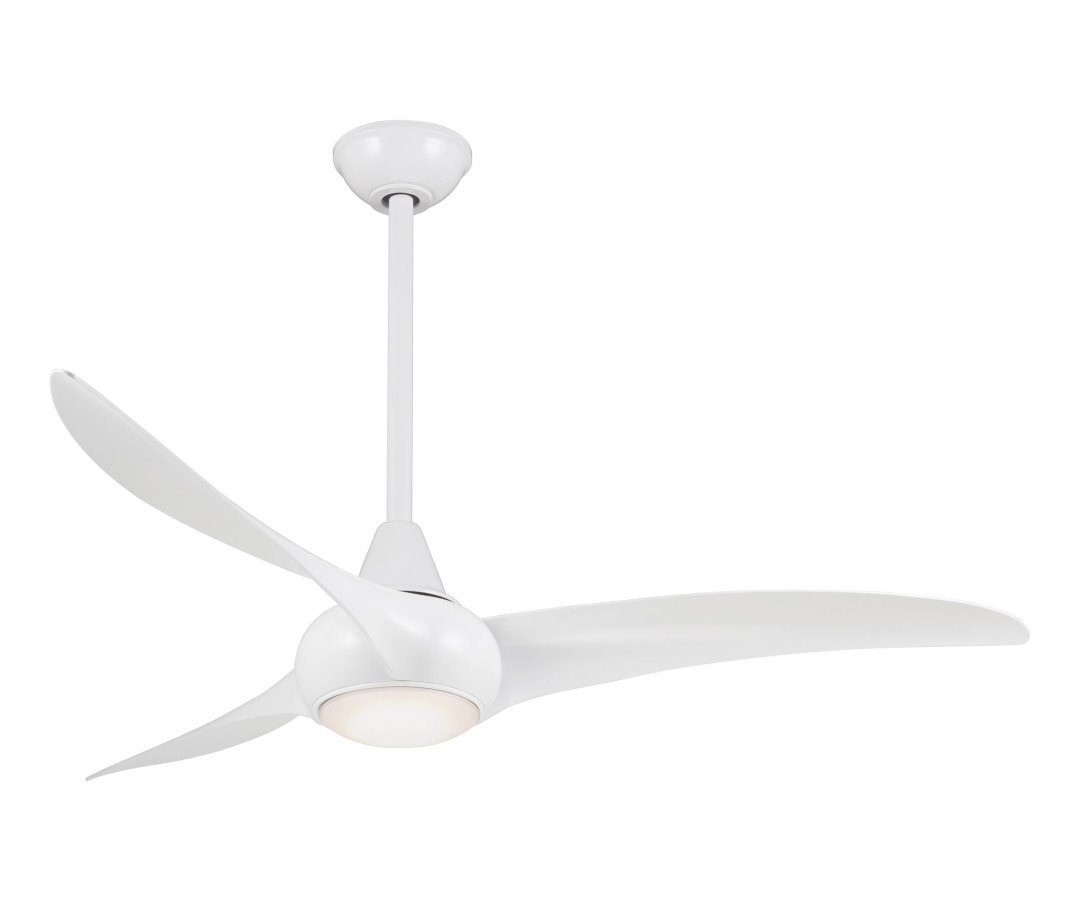 ventilador VERVE blanco con luz