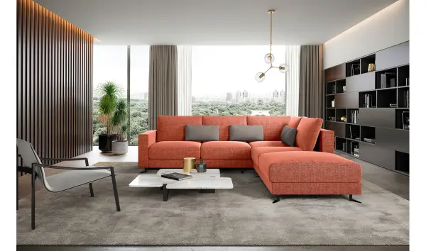 Sofá con chaise longue Giorgio