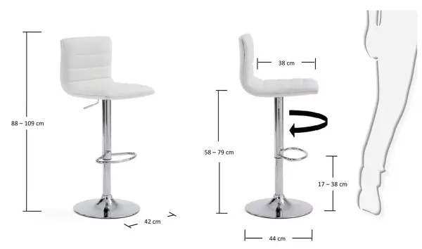 Taburete moderno Nadae