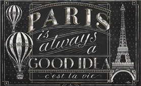 Cuadro canvas vive paris I Cuadro canvas vive paris I