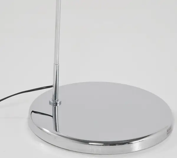 Lámpara de pie Gooseneck negro