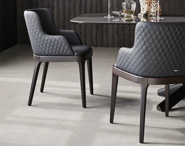 Silla moderna Magda Couture Cattelan