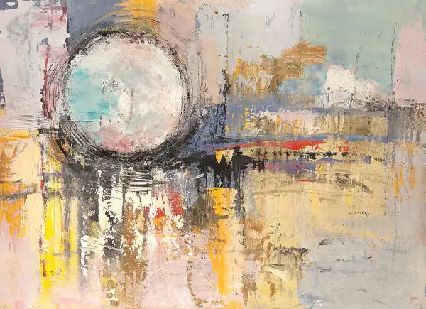 Cuadro canvas tramonto di luna