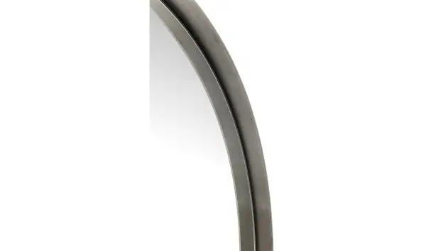 Espejo Curve redondo Steel Nature