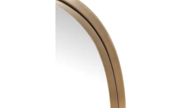 Espejo Curve redondo cobre