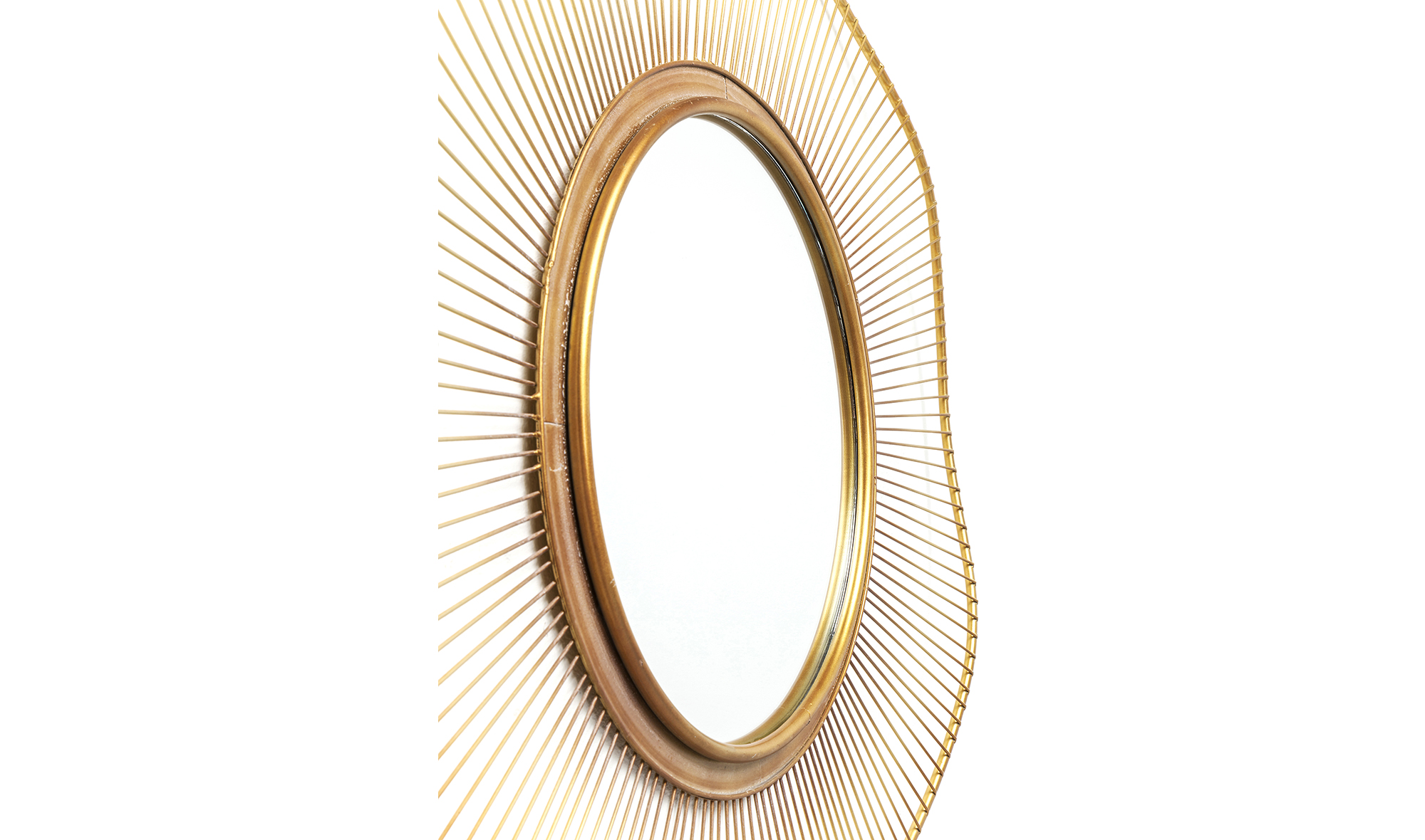 Espejo Sun Storm Gold