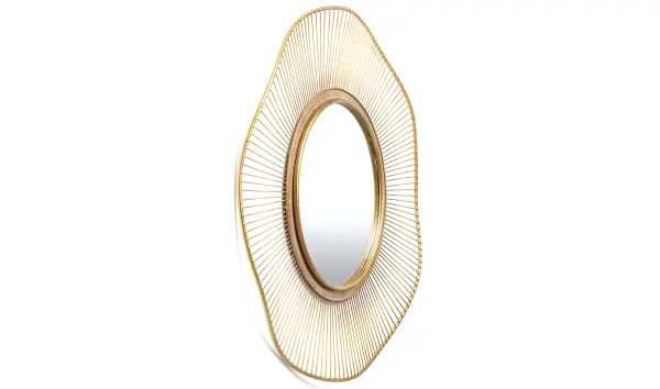 Espejo Sun Storm Gold