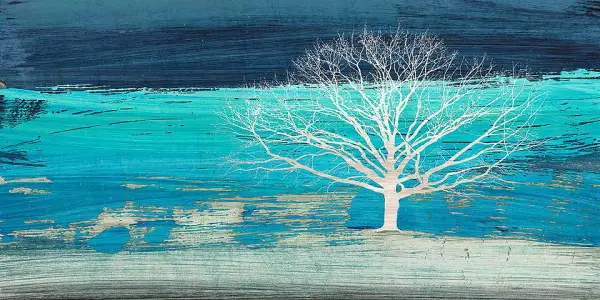 Cuadro canvas treescape 3