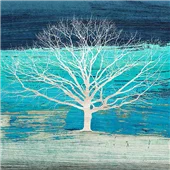 Cuadro canvas treescape azure Cuadro canvas treescape azure