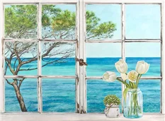 Cuadro canvas mediterranee