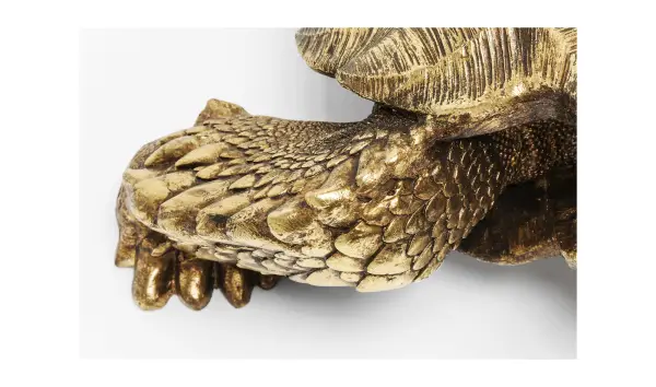 Figura decorativa Turtle dorado XL