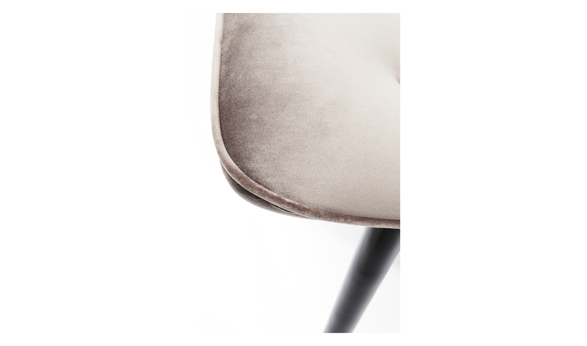 Taburete Vicky Velvet gris