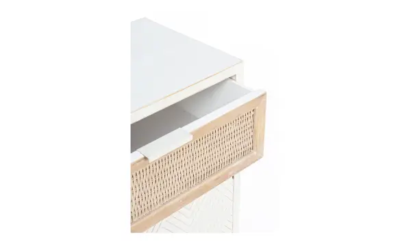 Mesita de noche 1 puerta 1 cajon vintage Clotilde