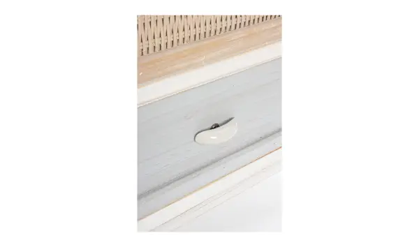 Mueble TV 2 puertas 2 cajones vintage Clotilde