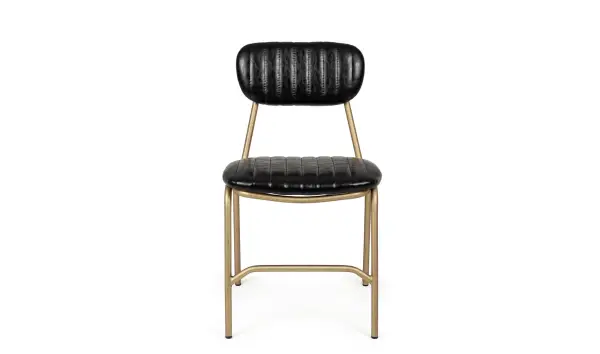 Silla negra vintage Addy