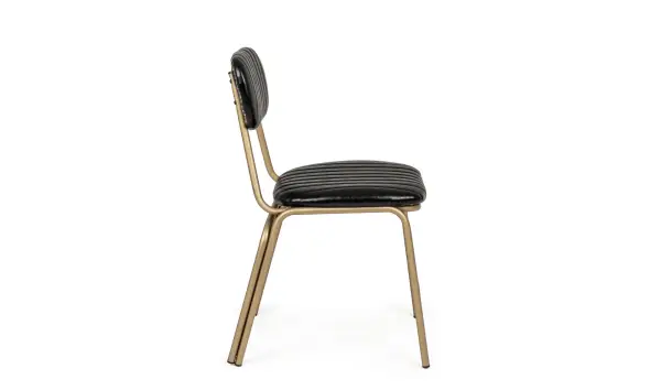 Silla negra vintage Addy