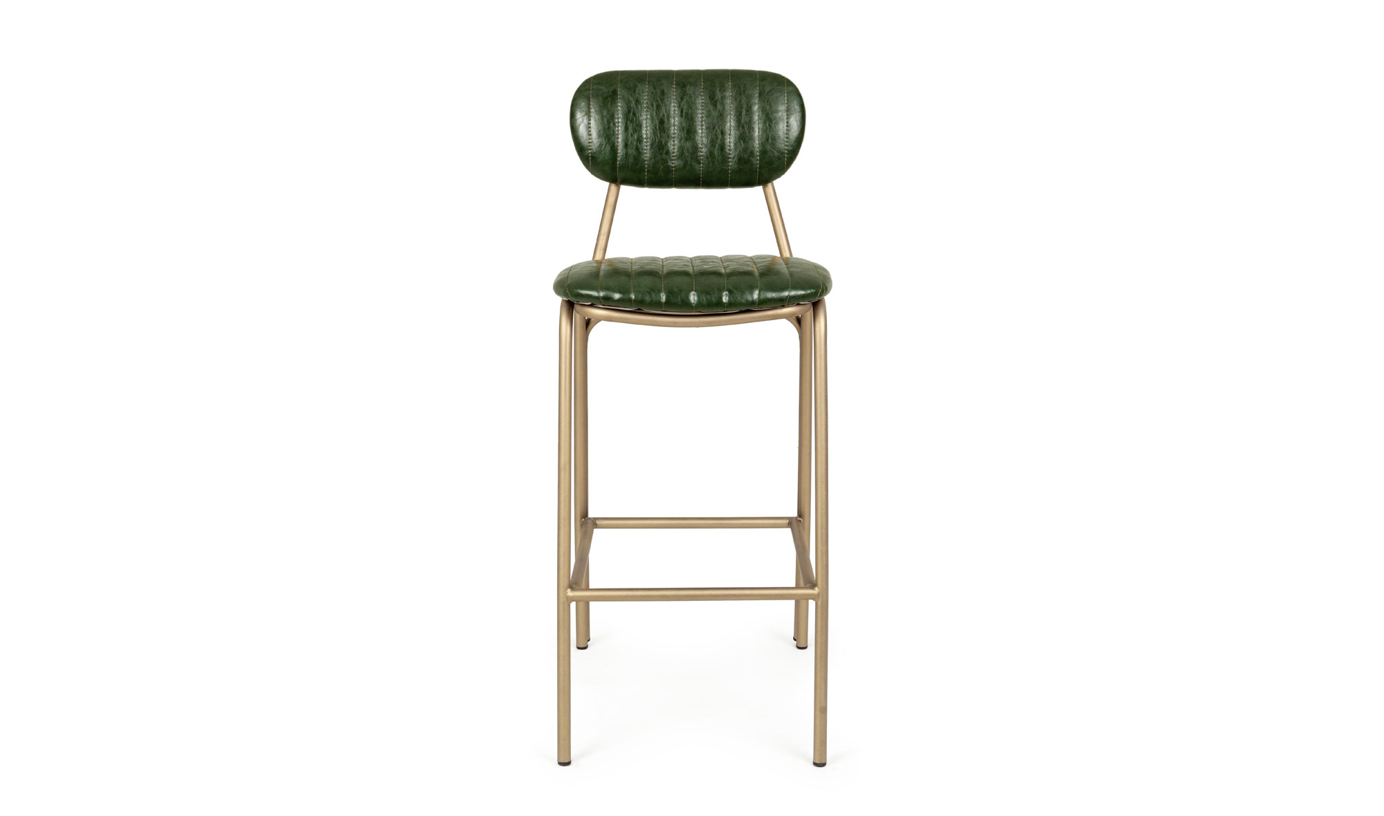 Taburete bar verde oscuro vintage Addy